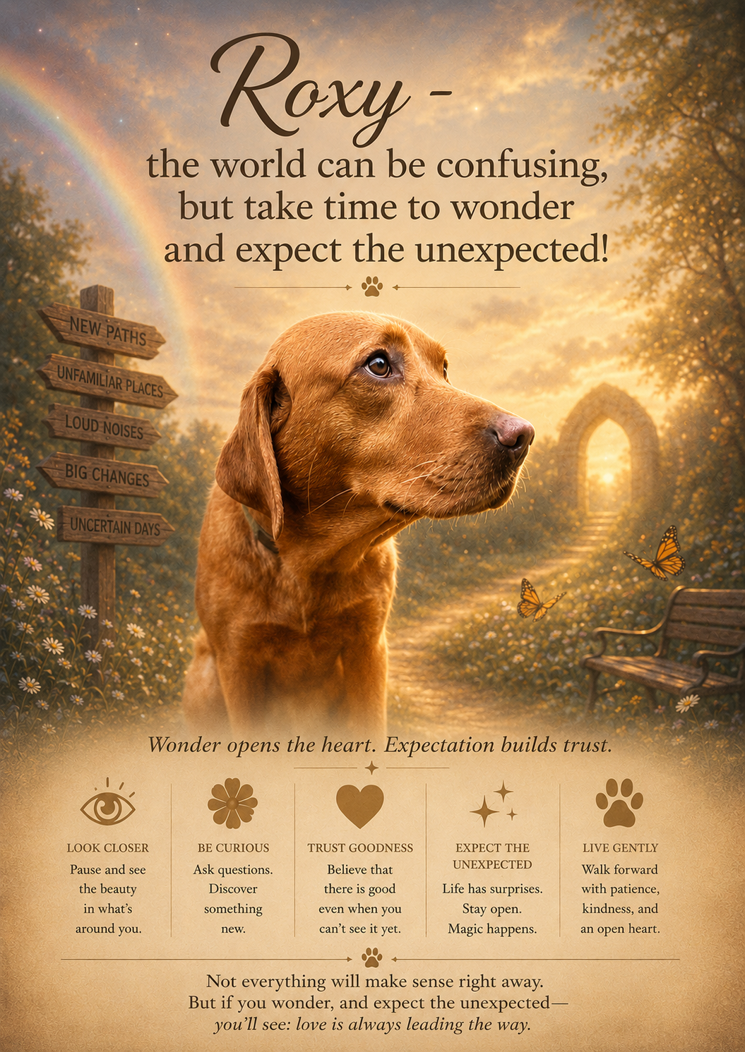 Roxy — Expect The Unexpected poster