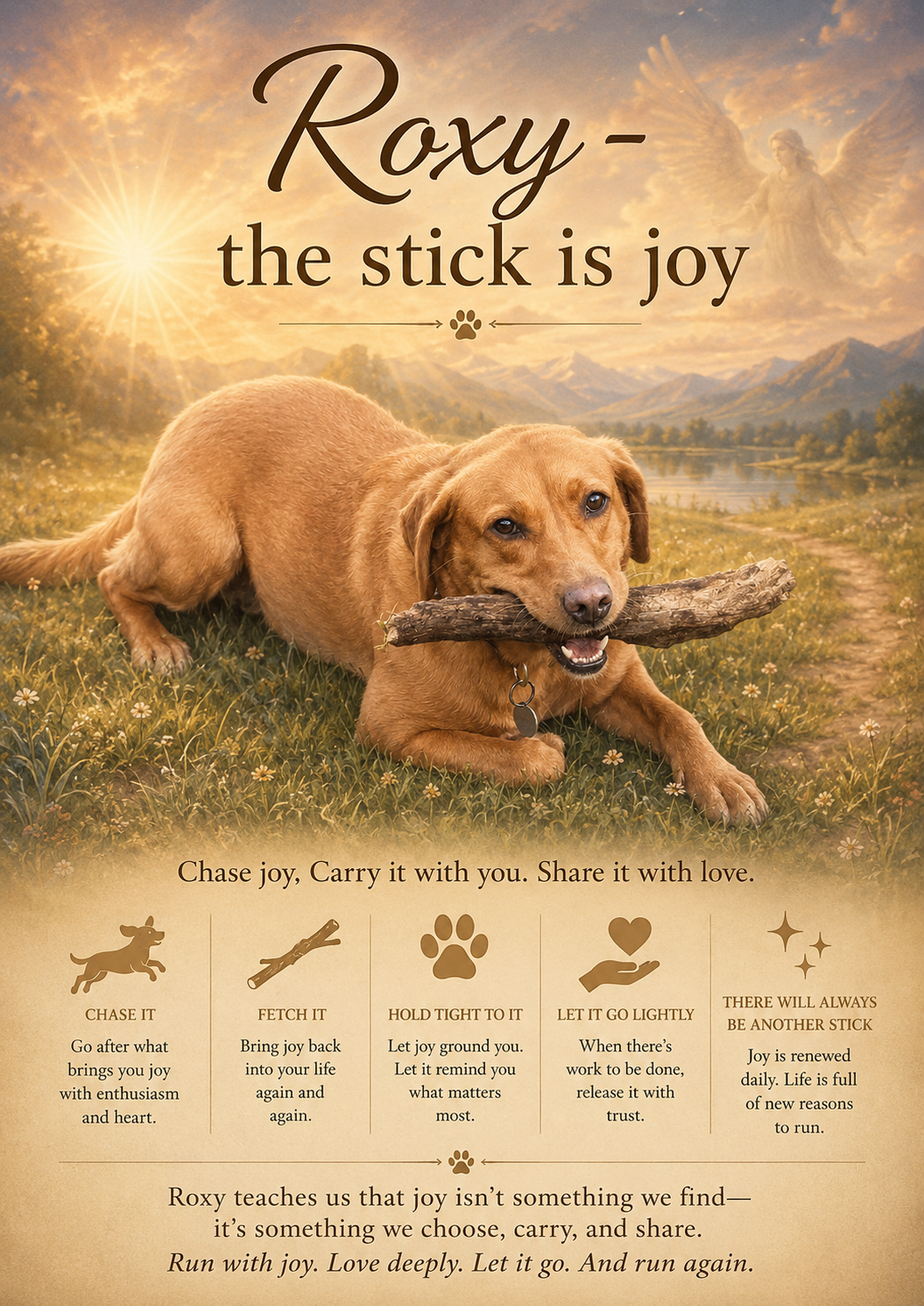 Roxy — The Stick Is Joy poster