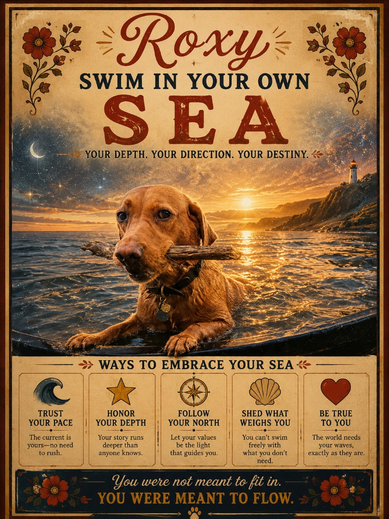 Roxy — Swim In Your Own Sea poster