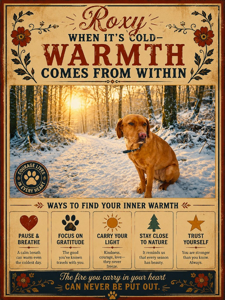 Roxy — Warmth Comes From Within poster